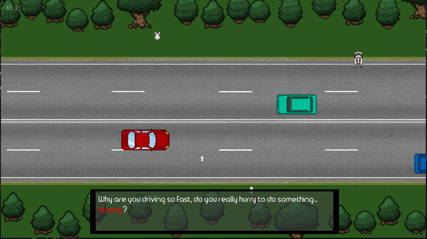 A screenshot of my game - One of These Days