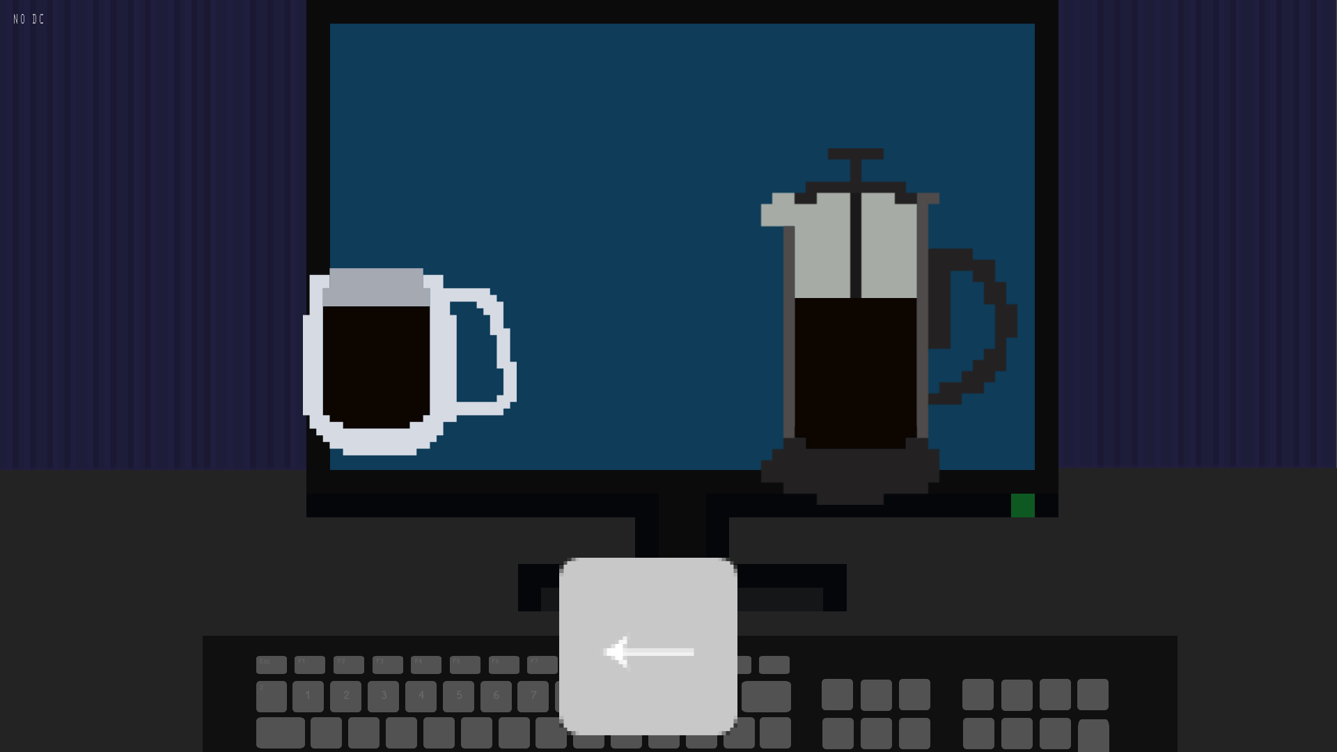 A screenshot of my game - Game Jam Simulator
